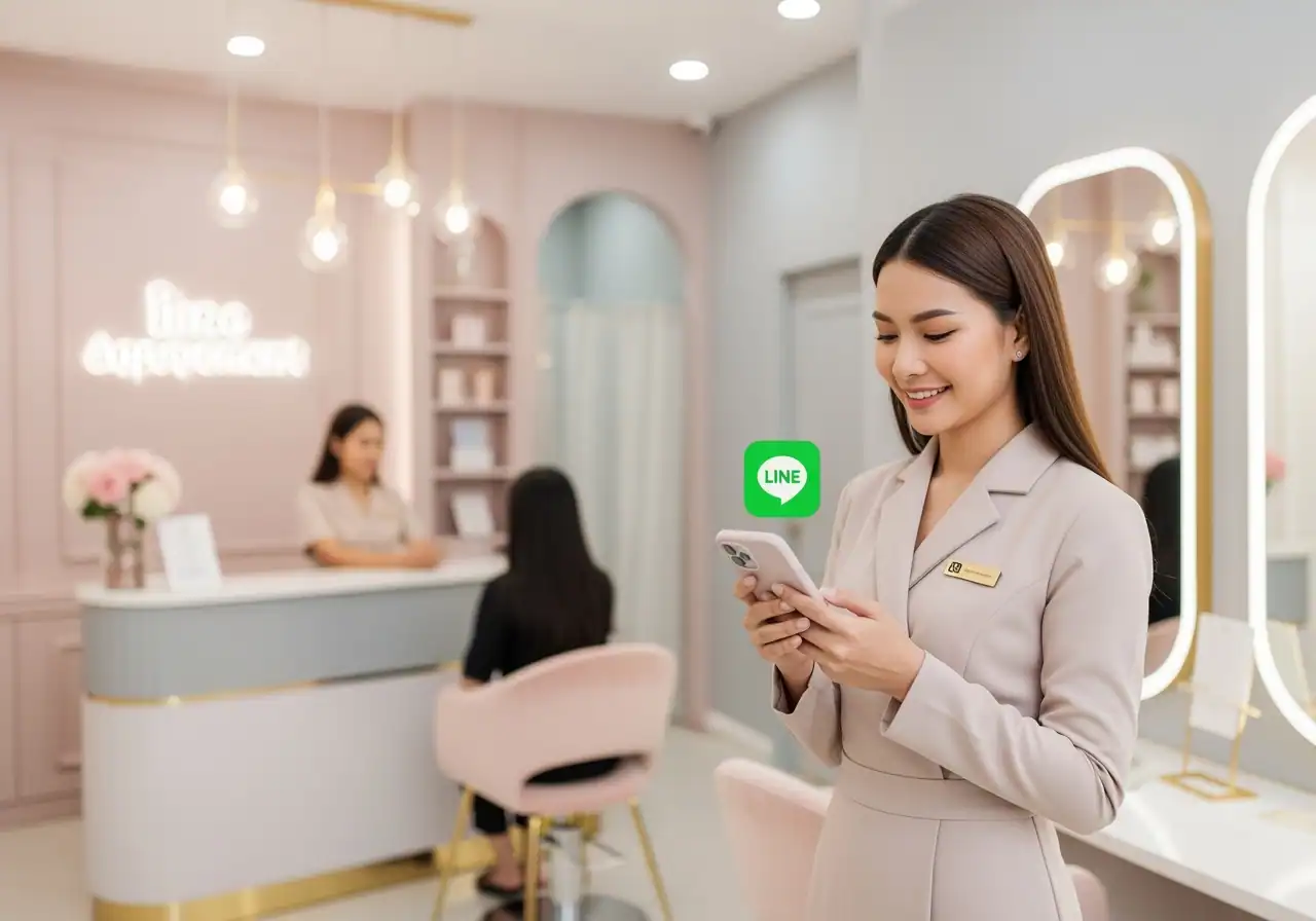 Beauty Business Appointment Booking & LINE CRM Management