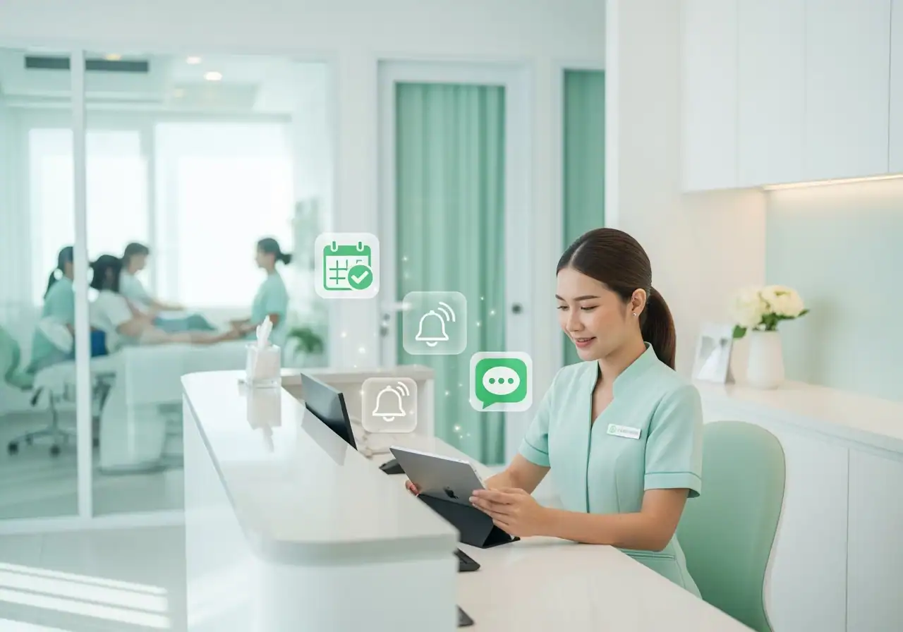 Medical Spa Appointment Scheduling with LINE-Integrated CRM
