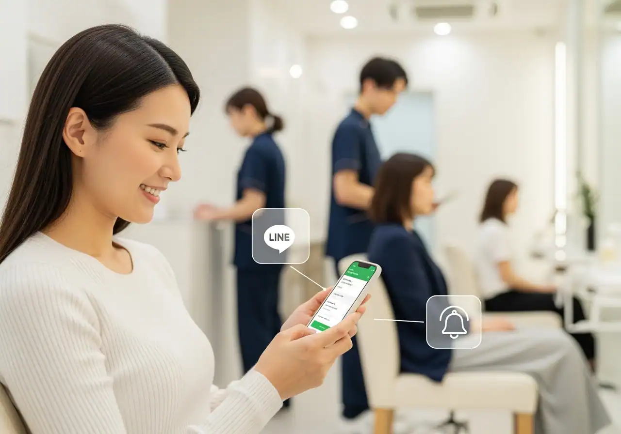 Native LINE Booking Experience