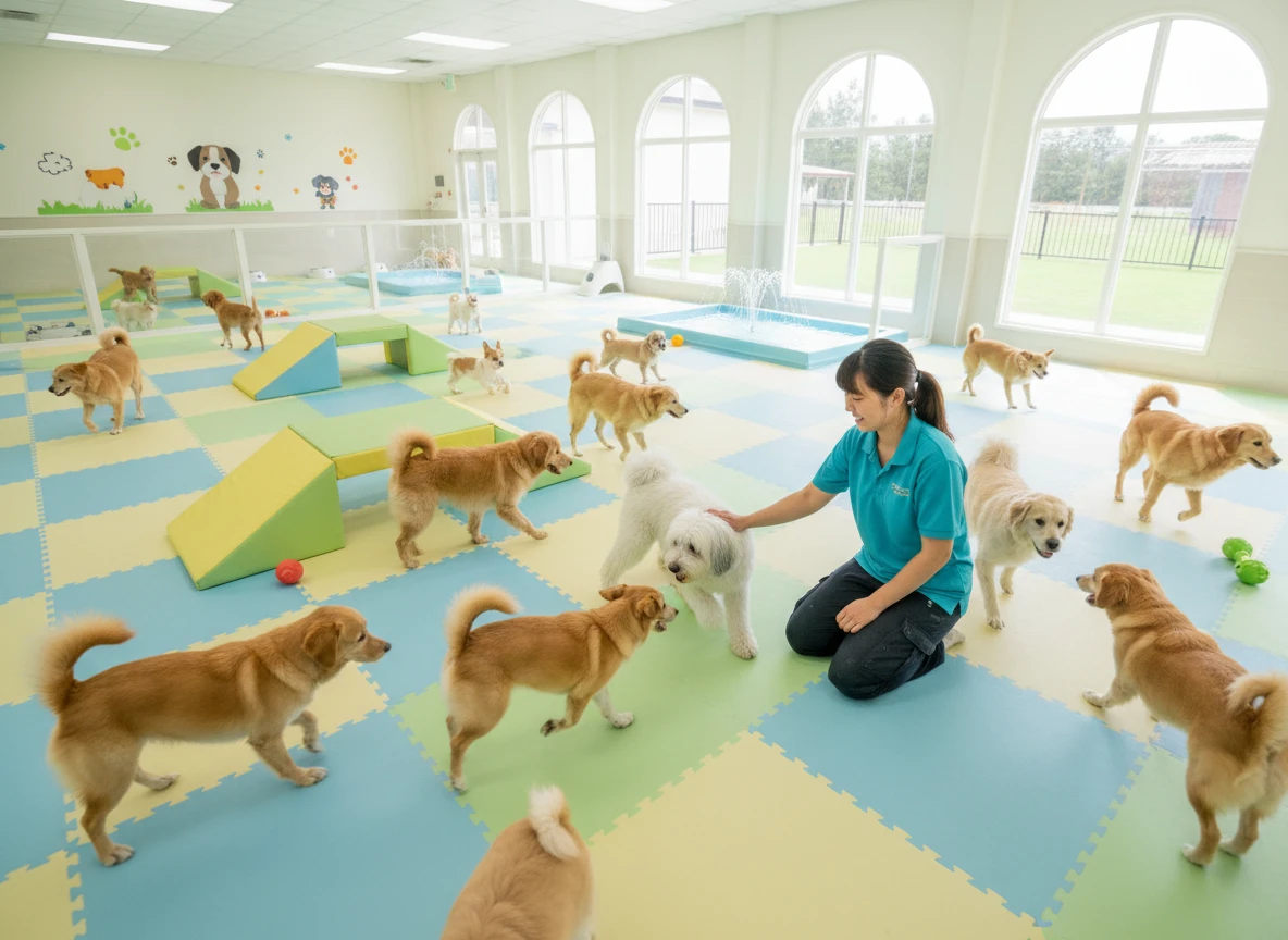 FoxConnect LINE booking and CRM solution for pet day care centers, animal hotels, and pet service providers.