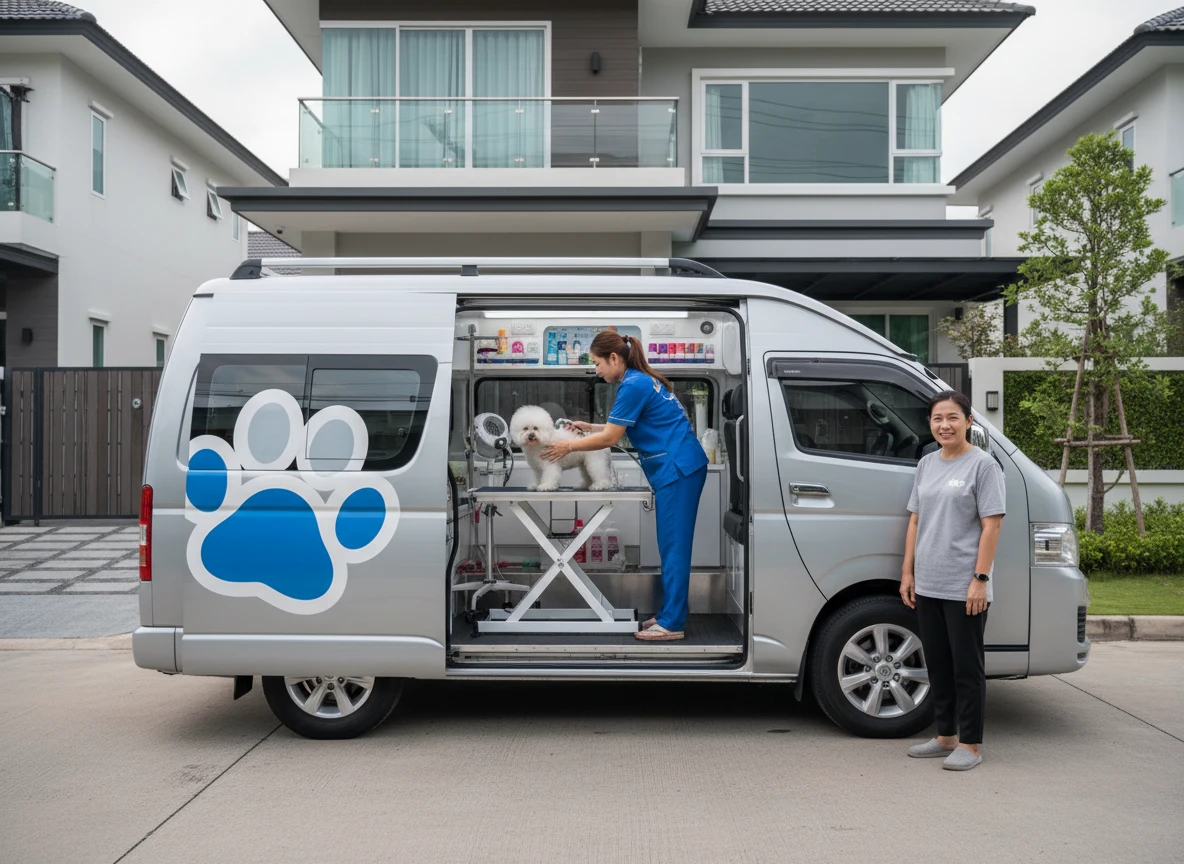 Mobile Pet Grooming