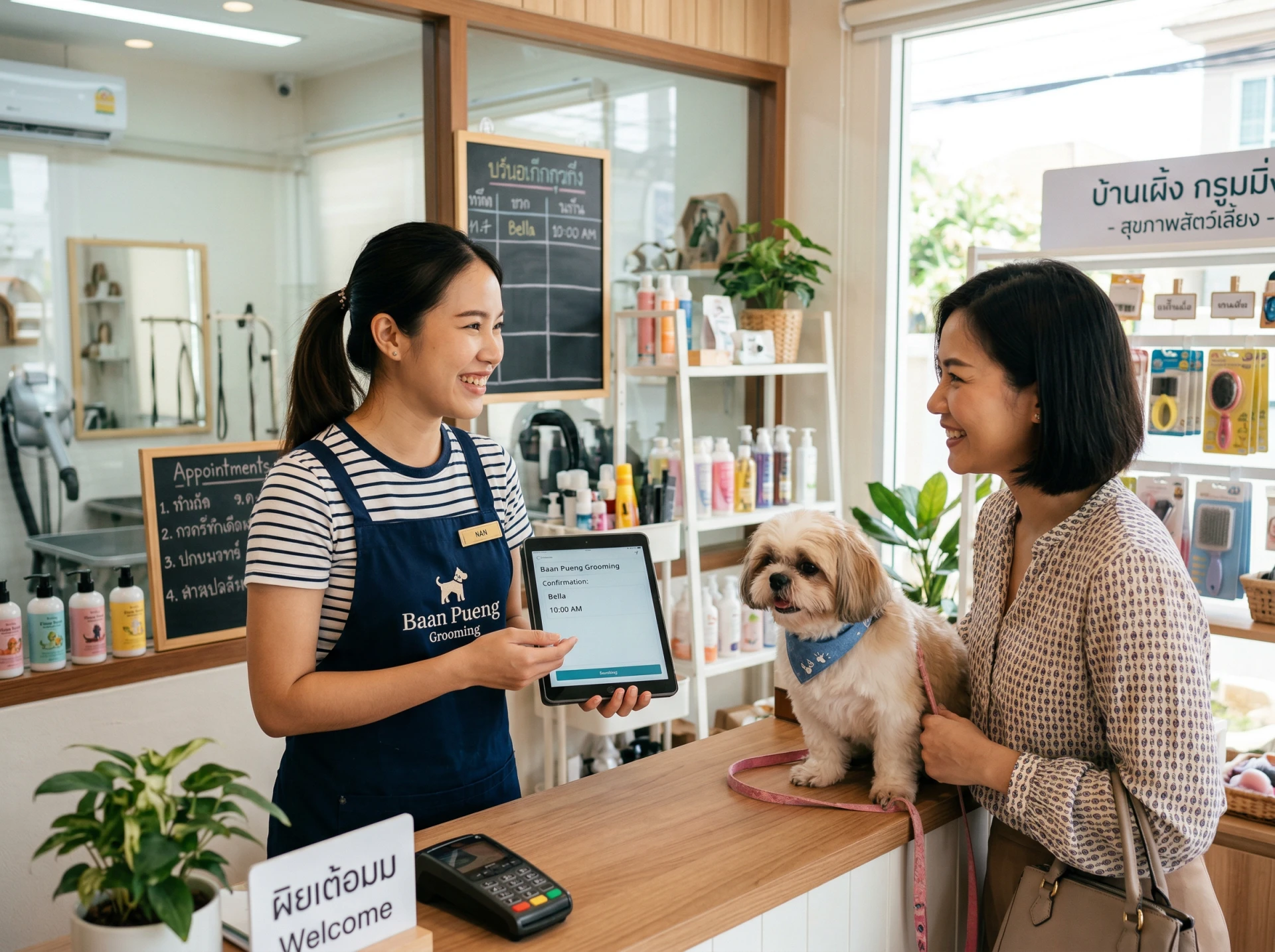 Professional Customer Communication Pet Grooming