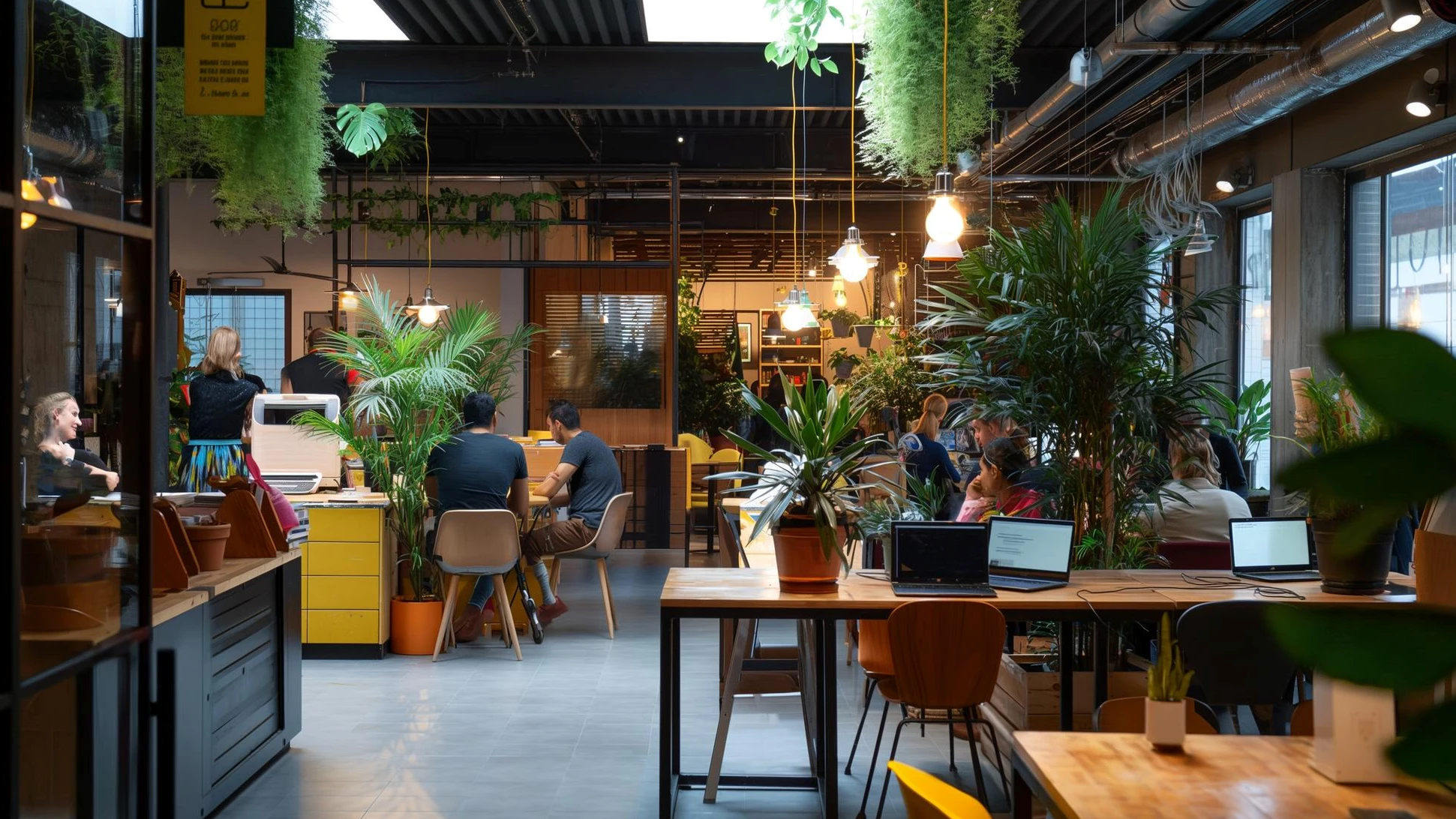 Smart Space Management Through LINE